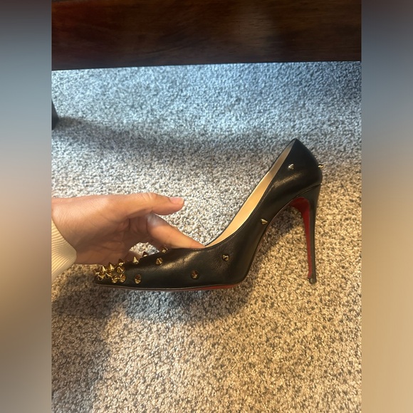 Gold Degraspike Christian Louboutin Spike heels - Picture 13 of 16